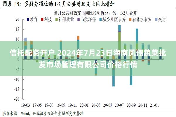 信托配资开户 2024年7月23日海南凤翔蔬菜批发市场管理有限公司价格行情