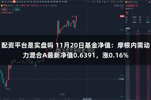 配资平台是实盘吗 11月20日基金净值：摩根内需动力混合A最新净值0.6391，涨0.16%