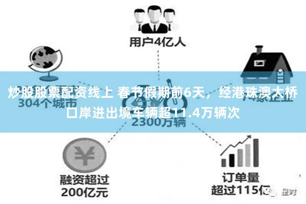 炒股股票配资线上 春节假期前6天，经港珠澳大桥口岸进出境车辆超11.4万辆次