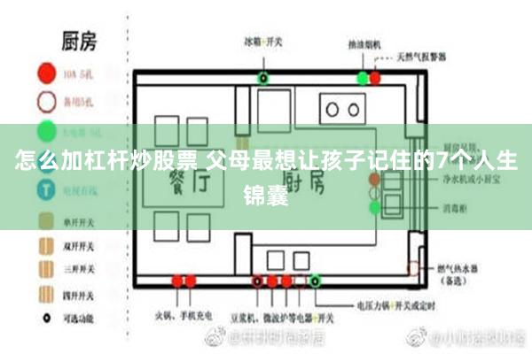 怎么加杠杆炒股票 父母最想让孩子记住的7个人生锦囊